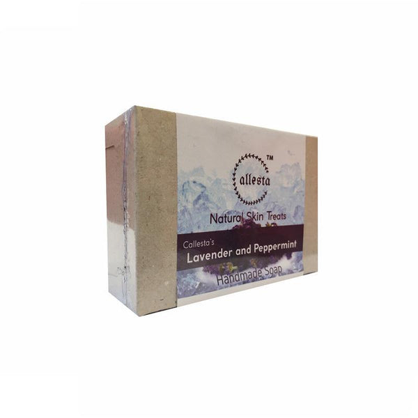 Natural Lavender and Peppermint Soap, 100g