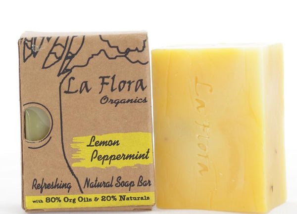 Lemon Peppermint Handmade Soap, 100g