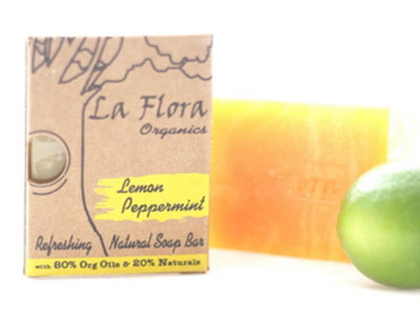Lemon Peppermint Handmade Soap, 100g