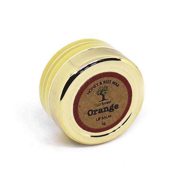Natural Beeswax and Orange Lip Balm