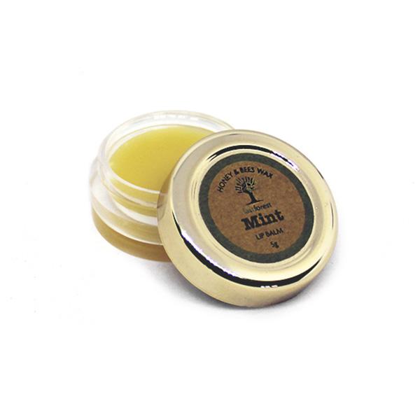 Natural Beeswax and Mint Lip Balm