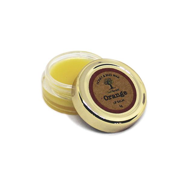 Natural Beeswax and Orange Lip Balm
