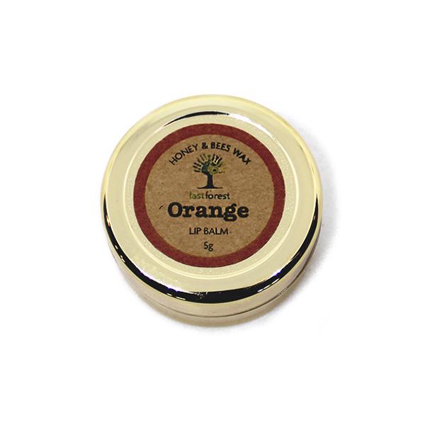 Natural Beeswax and Orange Lip Balm