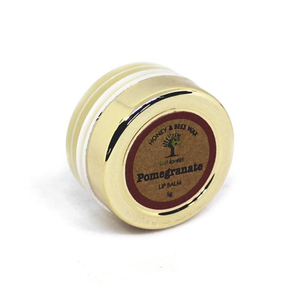 Natural Beeswax and Pomegranate Lip Balm