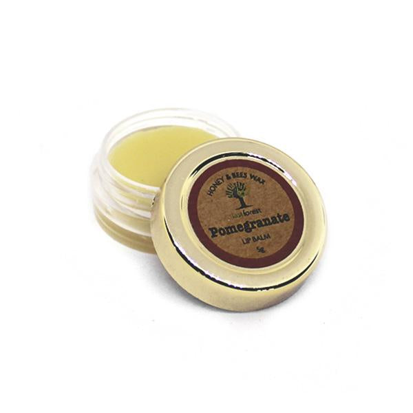 Natural Beeswax and Pomegranate Lip Balm