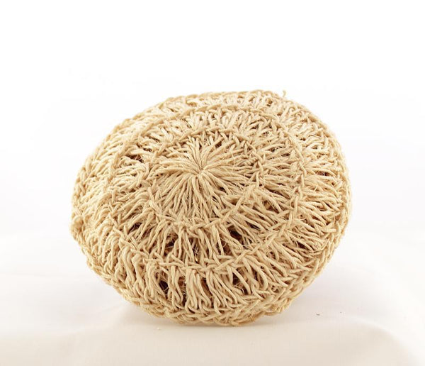 Handmade Sisal Natural Bath Scrub/Loofah- Small (Pack of 2)