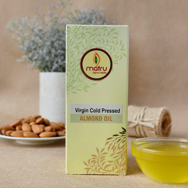 Virgin Cold Pressed Almond Oil, 100ml