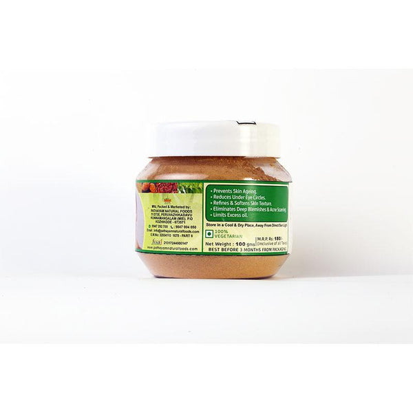 Mugha Kanthi Natural Face Powder - Pack of 2, 100g each