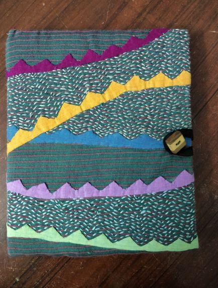 Hand Embroidered Journal (Grey) Created by Women Artisans - 200 Pages