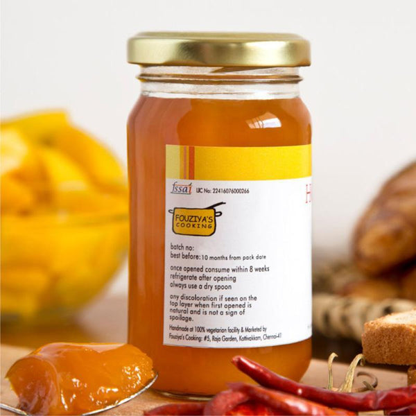 Natural, Handmade Mango Chilli Spread, 225g