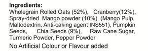 Mango Cranberry  Overnight Oats ( Pack of 4)