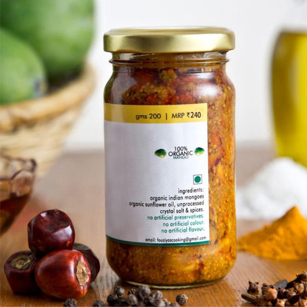Natural, Handmade Mango Pickle, 200g