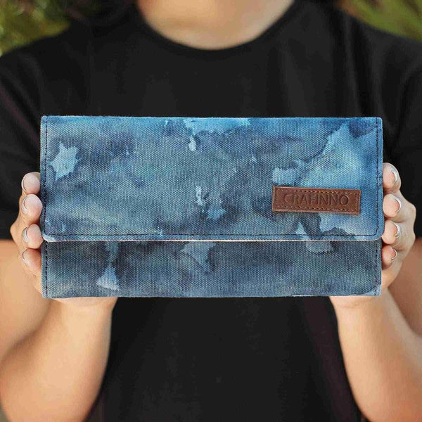 Handcrafted Marine Chaos Wallet
