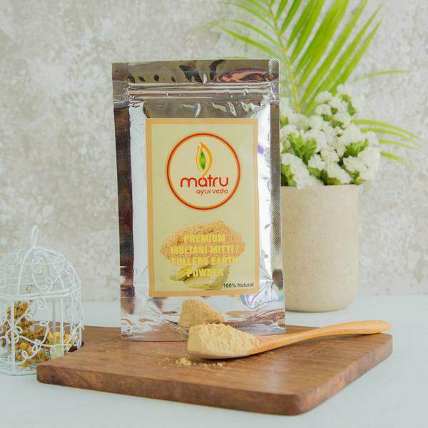 Premium Multani Mitti / Fullers Earth Powder, 100g