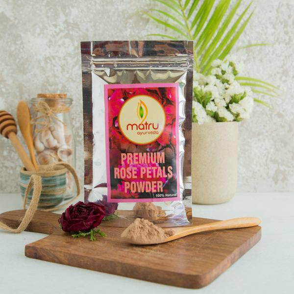 Premium Rose Petals Powder, 100g