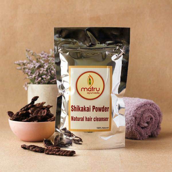 Premium Shikakai Powder Natural Hair Cleanser, 250g