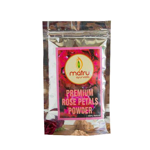Premium Rose Petals Powder, 100g