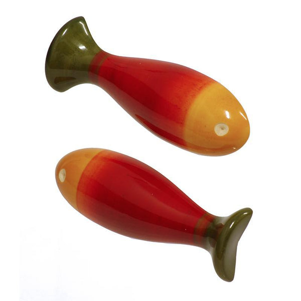 Hand-Crafted Wooden Fridge Magnets - Fish (Set of 2)