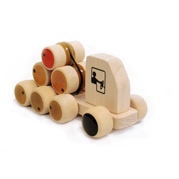 Rumbellory - Hand-Crafted Wooden Push Toy