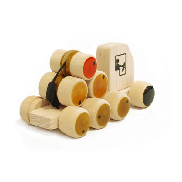 Rumbellory - Hand-Crafted Wooden Push Toy