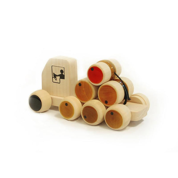 Rumbellory - Hand-Crafted Wooden Push Toy