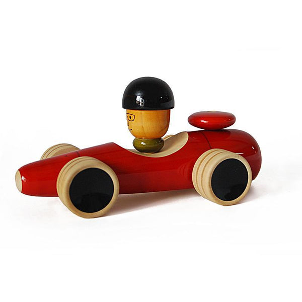 Vroom - Hand-Crafted Wooden Push Toy