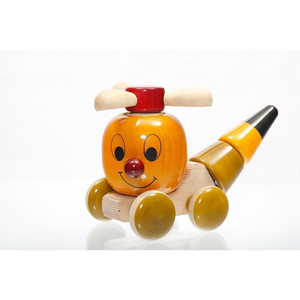 Chip Chop - Hand-Crafted Wooden Stacker and Push Toy