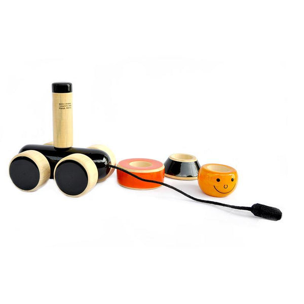 GOGO - Wooden Stacker and Pull Toy