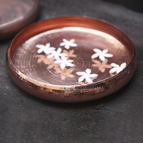 Copper Meditation Vessel Handcrafted by Traditional Artisans