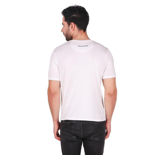 Men's Round Neck Bamboo T-shirt - White
