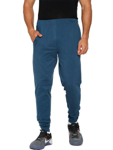 Men's Ankle Length Bamboo Joggers - Sailor Blue (AMFJ001S)