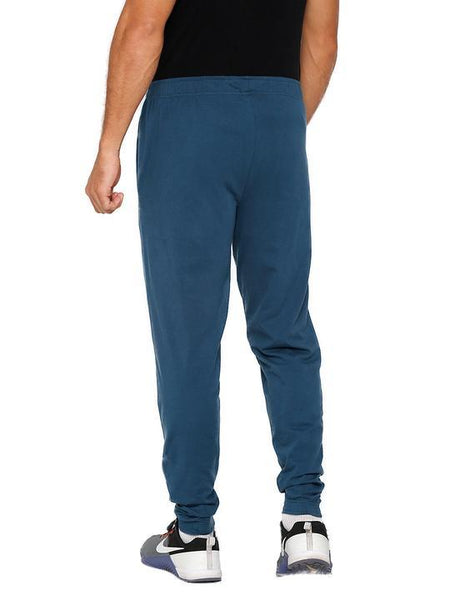 Men's Ankle Length Bamboo Joggers - Sailor Blue (AMFJ001S)