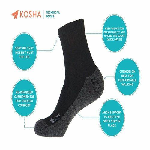 Men's Merino Wool Ankle Length Advanced Socks