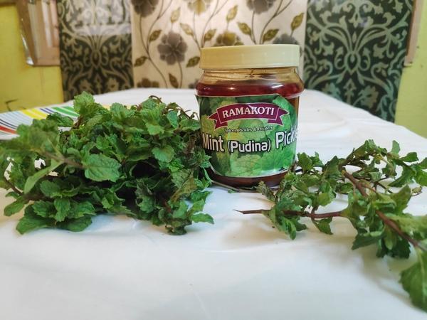 Mint- Pudeena Pickle, 1 Kg