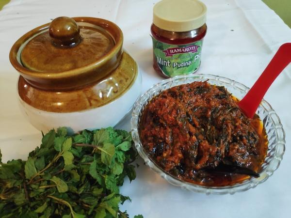 Mint- Pudeena Pickle, 1 Kg
