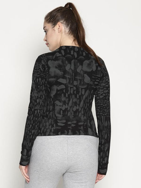 Women's Organic Cotton Printed Rocker Jacket