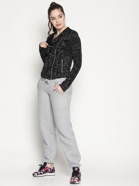 Women's Organic Cotton Printed Rocker Jacket