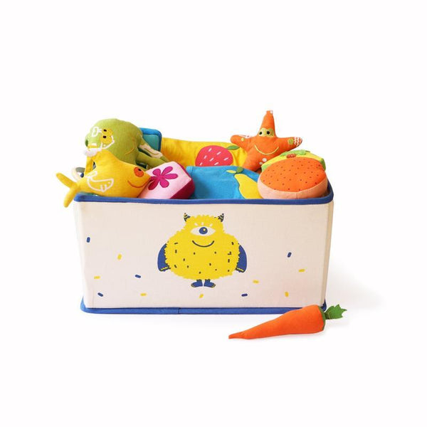 Foldable and Stackable Canvas Toy Storage Bin (Furso)