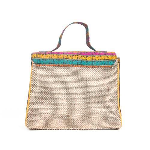 Mor and Hathi Khana Jute Bag