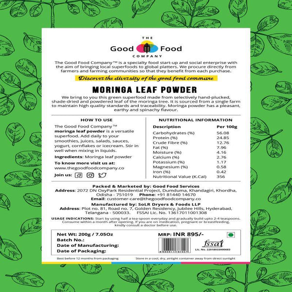 Moringa Leaf Powder