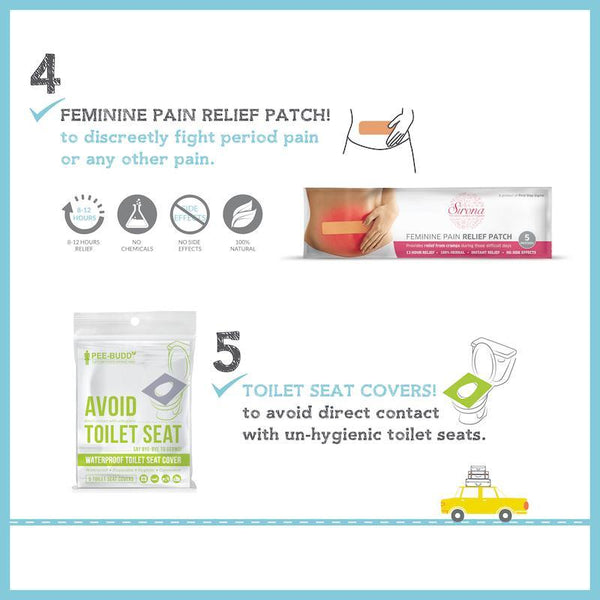 PeeBuddy Mother and Child Travel Hygiene Care Kit