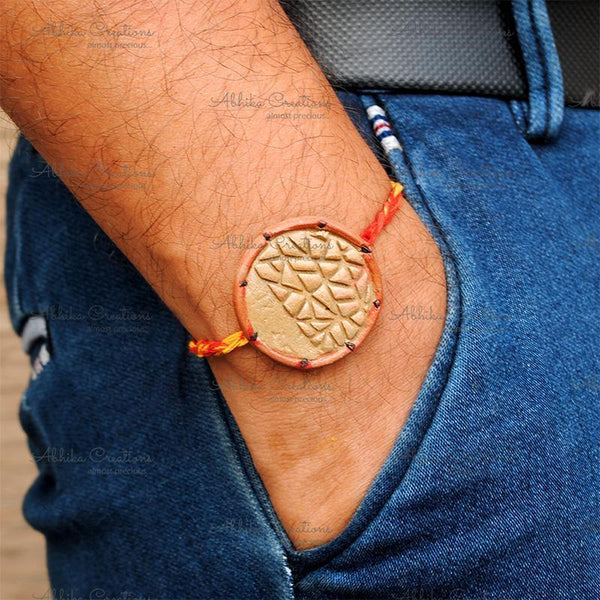 Plantable Clay and Seed Rakhi - Mountain Matrix
