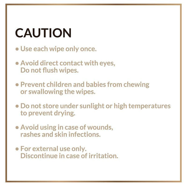 Multi Use Wet Wipes (Pack of 5)