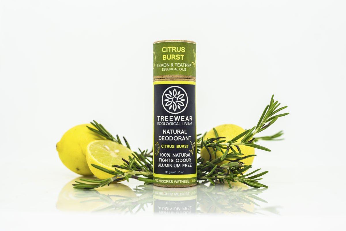 Natural Deodorant Stick - Citrus Burst