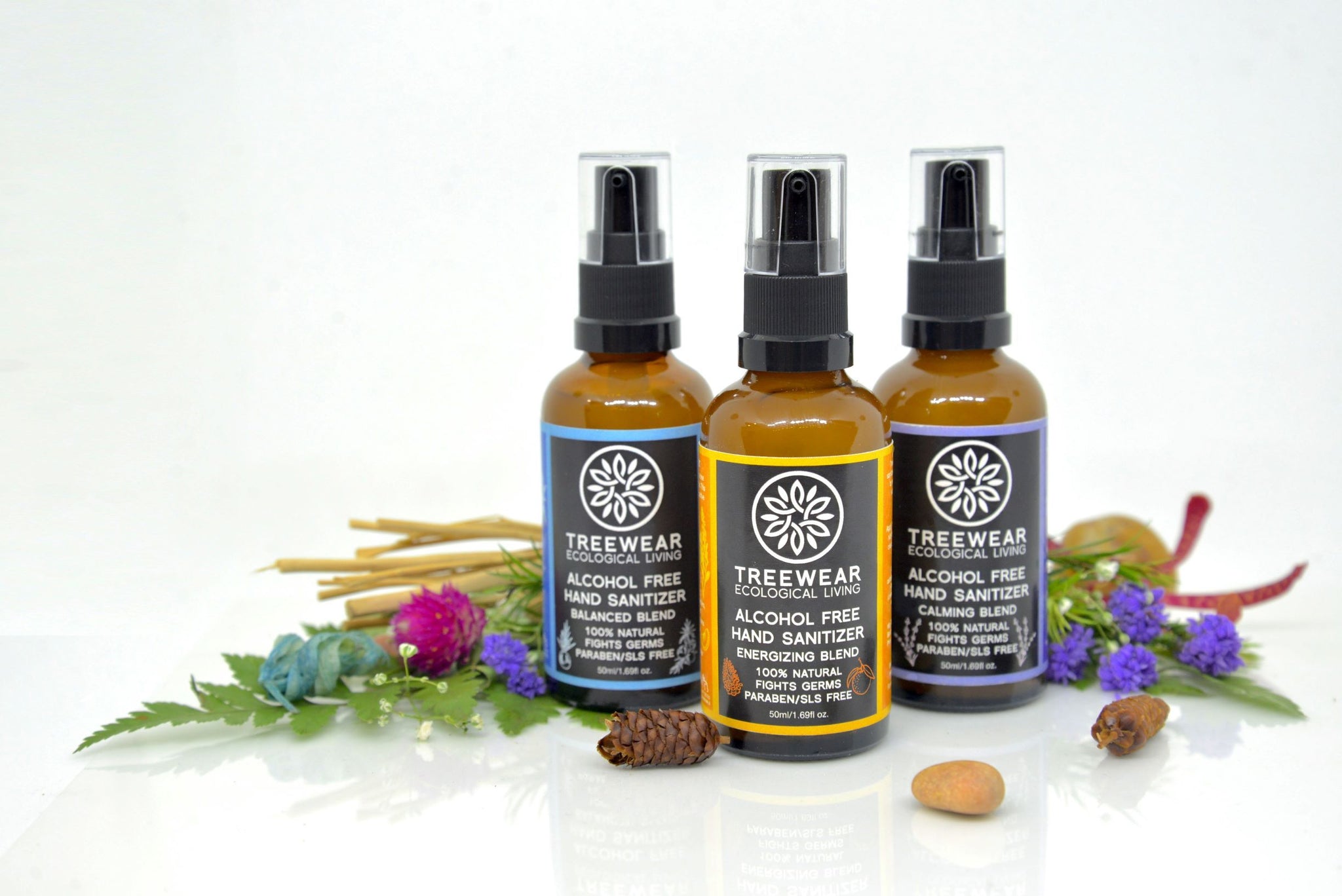 Set of 3 Natural Hand Sanitizers