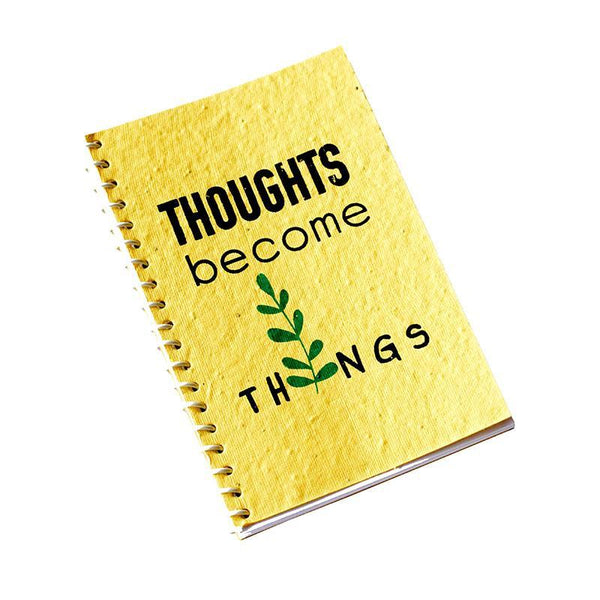 Plantable Seed Embedded Notebook- 80 Pages