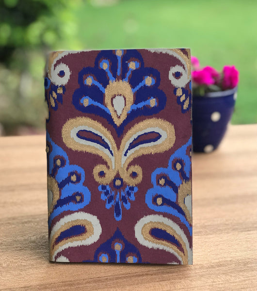 Handmade Paper Notebook with Printed Cover (80 pages)