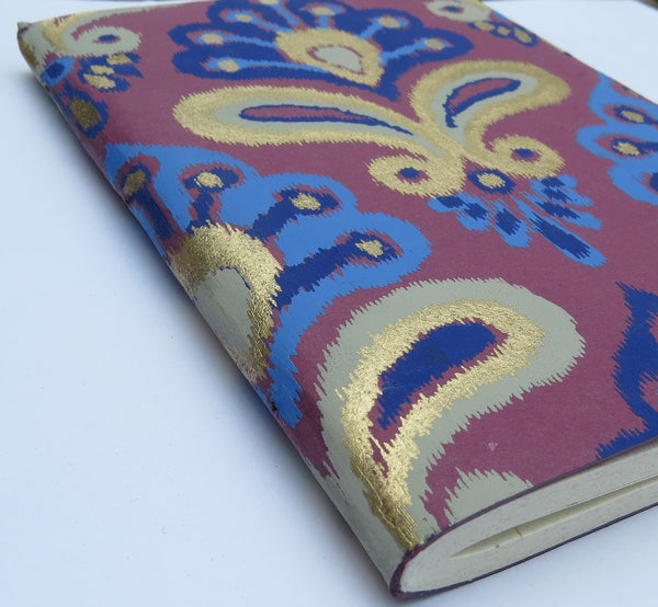Handmade Paper Notebook with Printed Cover (80 pages)