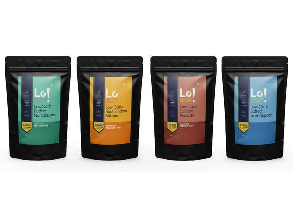 Namkeen - Pack of 4, 90g each