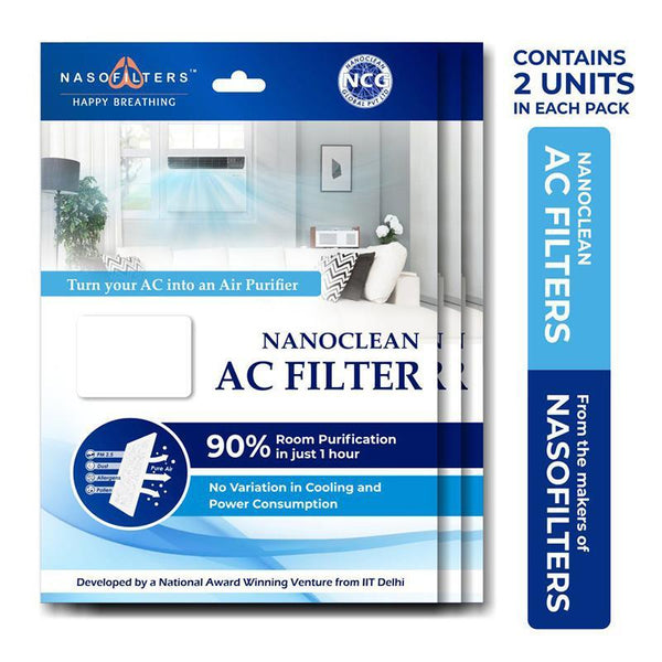Nanoclean AC Filters (Pack of 2)